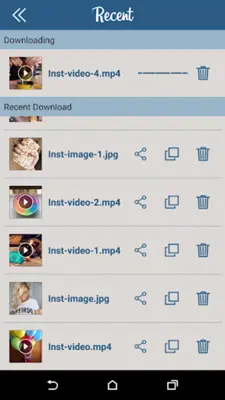 Insta Download - Video & Image android App screenshot 1